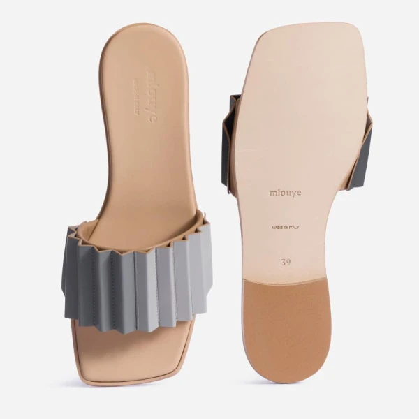 Louise slide denim sandal – 2-uk-size   Luxury Shoes 