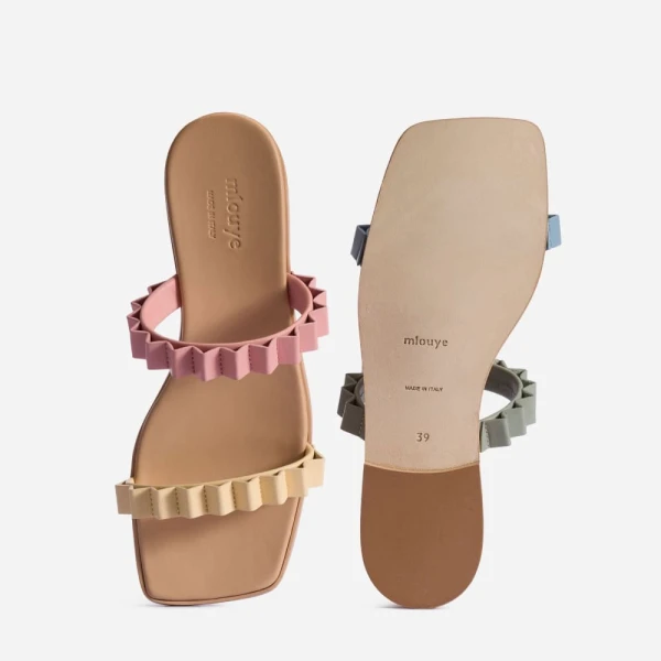 Louise slide denim sandal – 2-uk-size   Luxury Shoes 