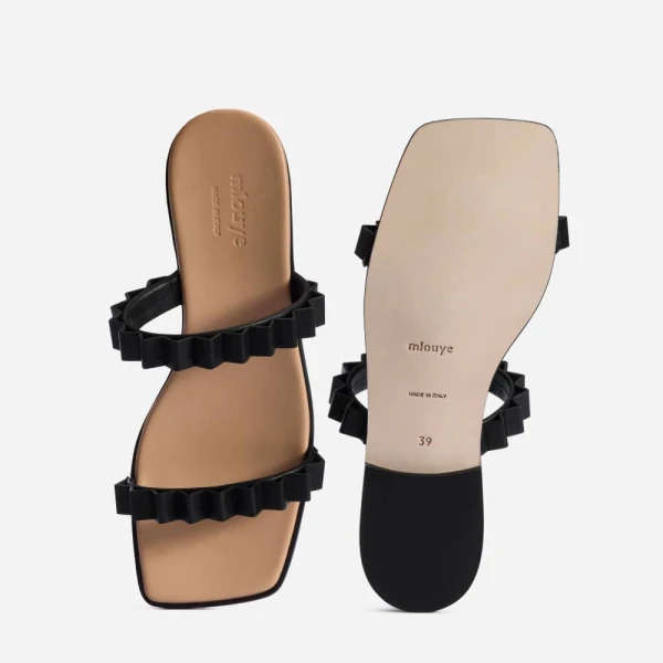 Louise slide denim sandal – 2-uk-size   Luxury Shoes 