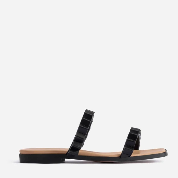 Louise slide denim sandal – 2-uk-size   Luxury Shoes 