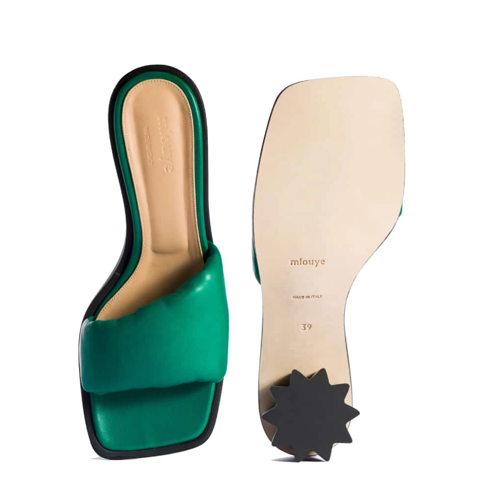 Bangkokbbb (41) Louise slide denim sandal – 2-uk-size Luxury Shoes