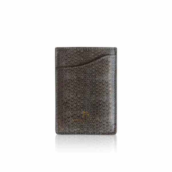 Crocodile matte tan cardholder Accessories Bangkok Bootery Luxury Shoes 