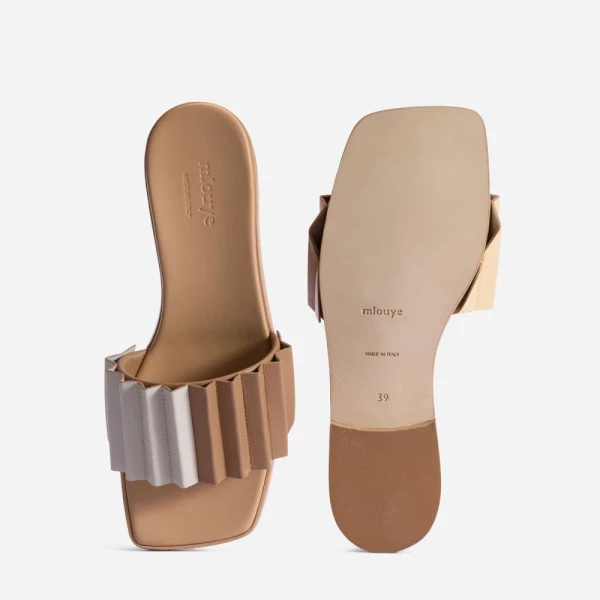 Louise slide denim sandal – 2-uk-size   Luxury Shoes 