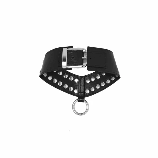 Pierced chain black cuff Cuffs British designer Luxury Shoes 