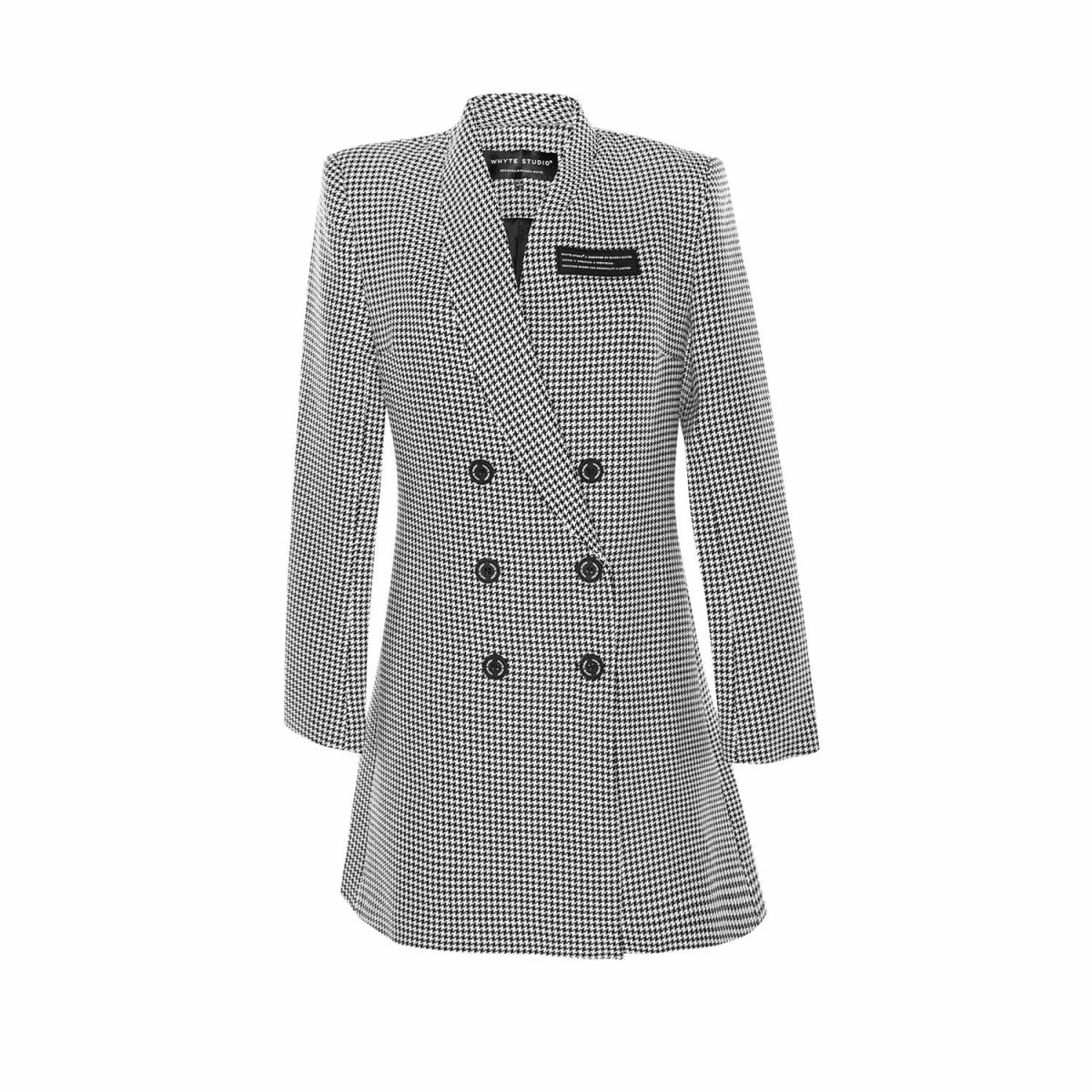 gghorkj9l0nhp3elpj2o (1) The deactivate black & white houndstooth dress Clothing All Day Wear Luxury Shoes