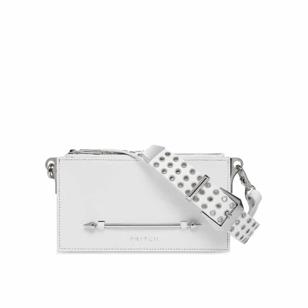 Pierced cross body black bag Bags bag Luxury Shoes 