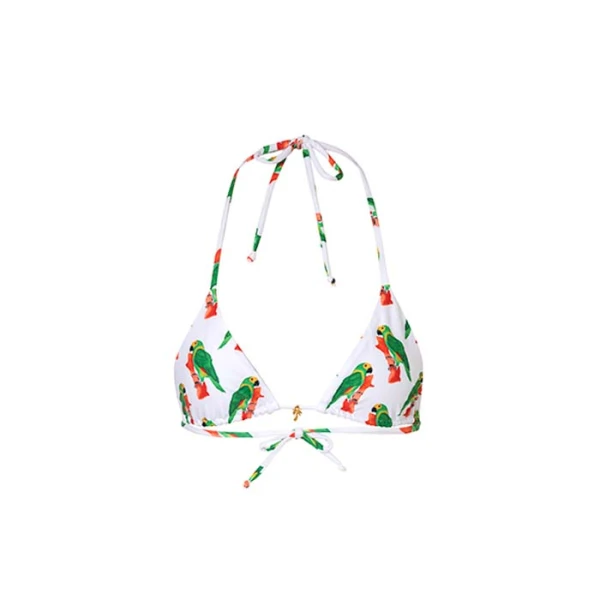 Sol swimwear white bardado top Beachwear Africa Luxury Shoes 