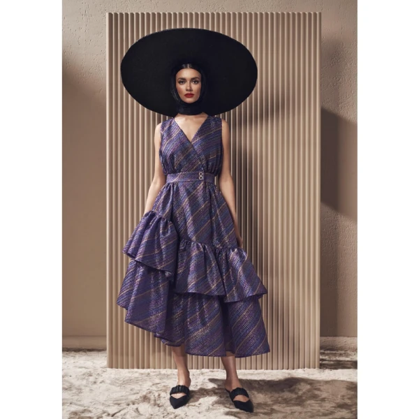 Grape topaz dress Clothing designer dress Luxury Shoes 
