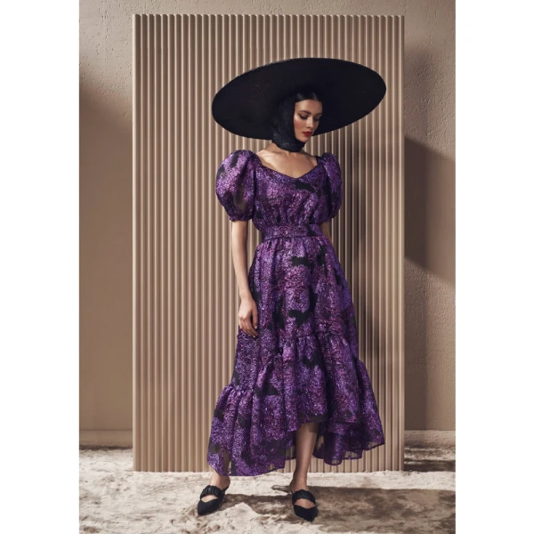 Grape topaz dress Clothing designer dress Luxury Shoes 