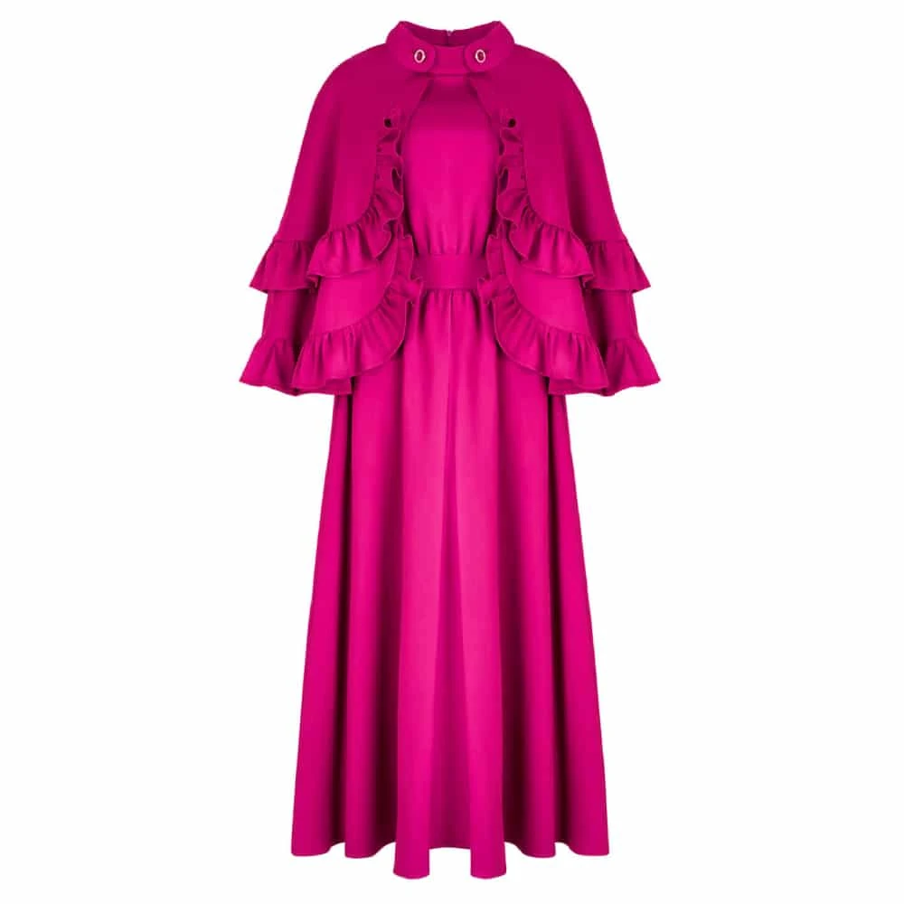 poca388 (28) Poppy hills red midi dress Clothing dress Luxury Shoes