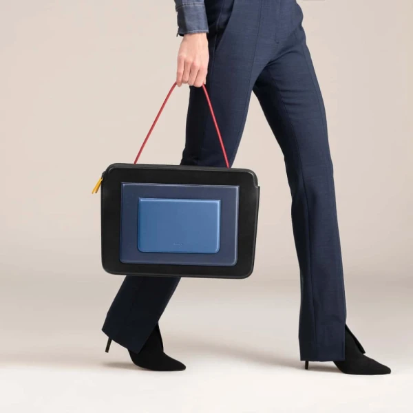 Mlouye business black and blue bag Business black and blue bag Bags bag Luxury Shoes 