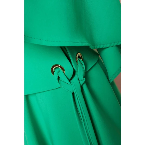 Cotton bud yellow midi dress Clothing dress Luxury Shoes 
