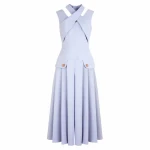 Forget me not blue jumpsuit Clothing exclusive design Luxury Shoes 