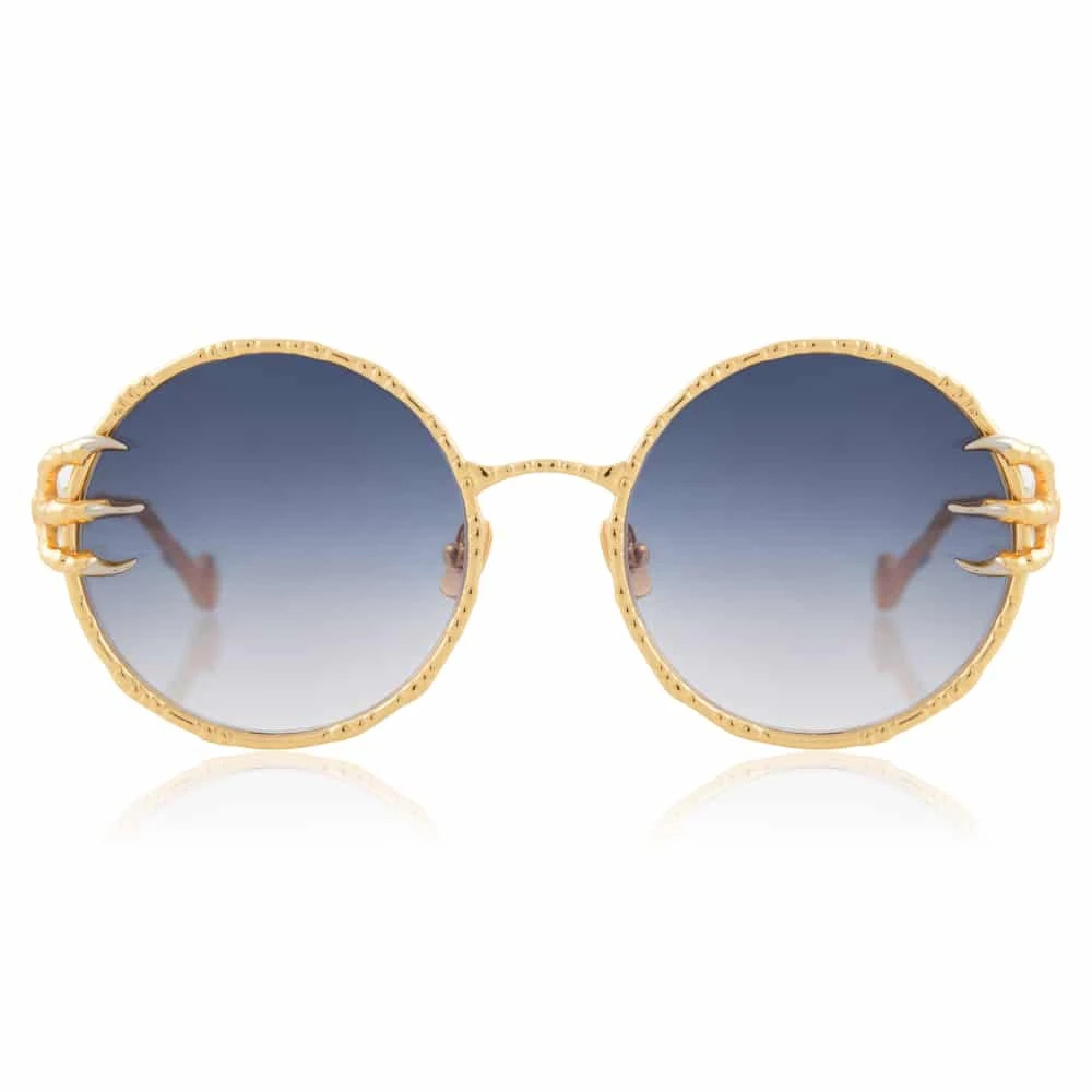 Annna (11) Half moon white gold sunglasses Accessories limited edition Luxury Shoes