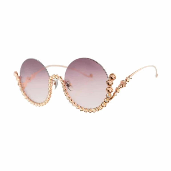Half moon white gold sunglasses Accessories limited edition Luxury Shoes 
