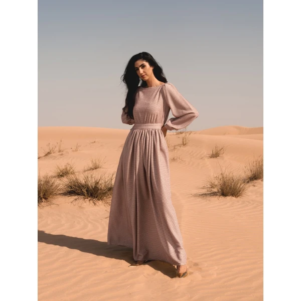 Rosè bellini pink embossed dress Clothing dress Luxury Shoes 