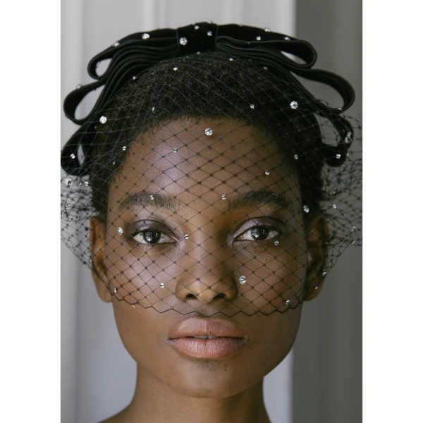 Rosalia voilette headband Accessories Bridal Luxury Shoes 
