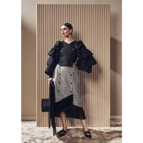 Dark Monarch black blouse Clothing blouse Luxury Shoes 