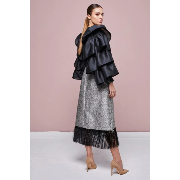 Dark Monarch black blouse Clothing blouse Luxury Shoes 