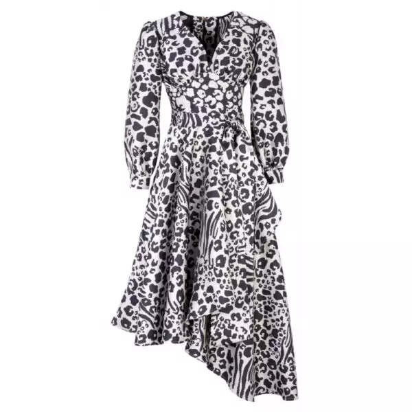 Jungle gardenia pink brown textured dress Clothing designer Luxury Shoes 