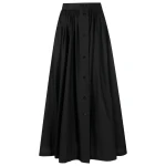 Belted flared midi skirt Clothing midi skirt Luxury Shoes 