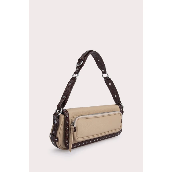 Gib black croco and flat grain leather bag Bags bag Luxury Shoes 