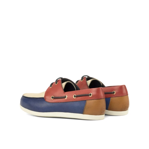 mens brown boat shoes