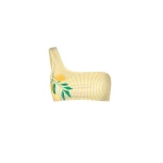 Jaco-Limones-Embroidered-Loulou-Front one shoulder bikini top