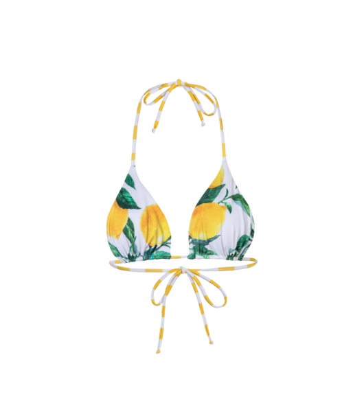 triangle tie bikini top