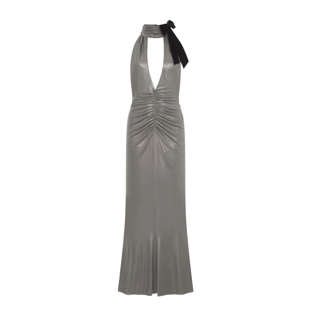 Laminated Jersey Evening Dress With Halterneck Laminated Jersey Evening Dress With Halterneck Clothing Alessandra Rich Luxury Shoes Laminated Jersey Evening Dress With Halterneck Laminated Jersey Evening Dress With Halterneck Clothing Alessandra Rich Luxury Shoes