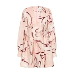 Aje-Amelia-Plunge-Mini-Dress Aje Multicolour dress