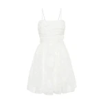 Aje Ivory Dress Evangeline Mini Dress Clothing Aje Luxury Shoes Aje Ivory Dress Evangeline Mini Dress Clothing Aje Luxury Shoes