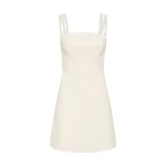 Aje Ivory Dress Osa Braided Mini Dress Clothing Aje Luxury Shoes 