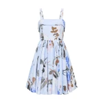 Aje Blue Dress Untamed Mini Dress Clothing Aje Luxury Shoes Aje Blue Dress Untamed Mini Dress Clothing Aje Luxury Shoes