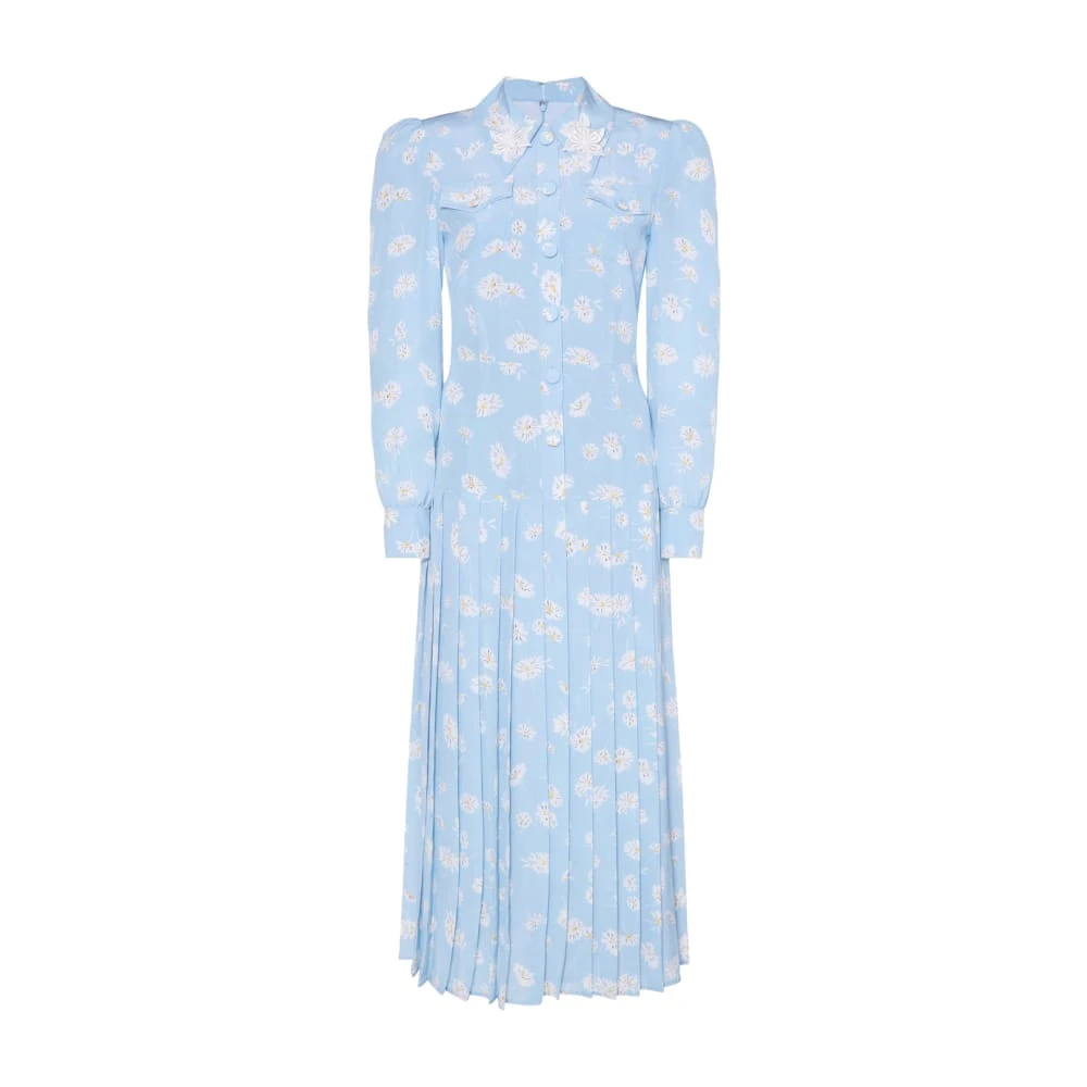 Daisy Print Silk Dress Daisy Print Silk Dress Clothing Alessandra Rich Luxury Shoes Daisy Print Silk Dress Daisy Print Silk Dress Clothing Alessandra Rich Luxury Shoes