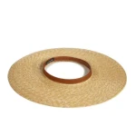 Montegallo-Brim-Leather-Straw-Hat Straw Hats