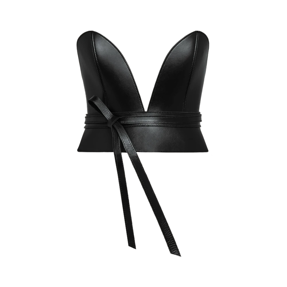 Black corset belt Pitch Black wrap Corset Belt Accessories Belts Luxury Shoes Black corset belt Pitch Black wrap Corset Belt Accessories Belts Luxury Shoes