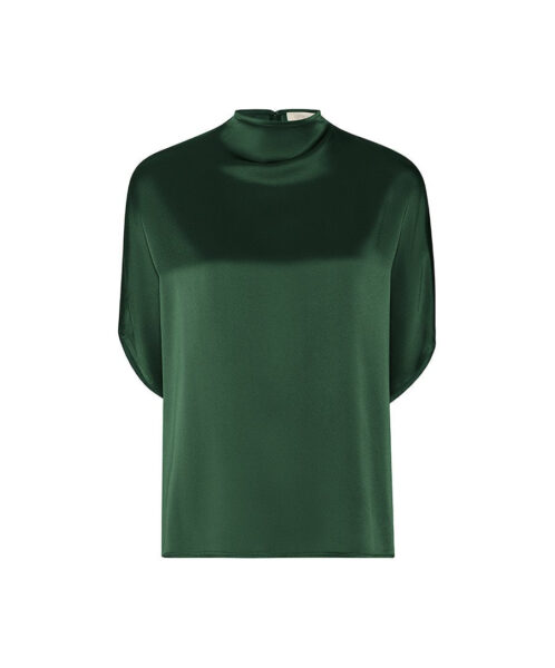 Lapointe Satin Cape Tee