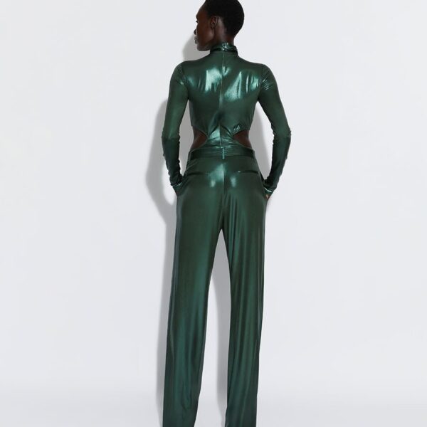 Lapointe Shiny Jersey Highwaisted Pant