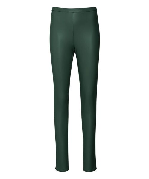 Lapointe Stretch Faux Leather Slit Legging
