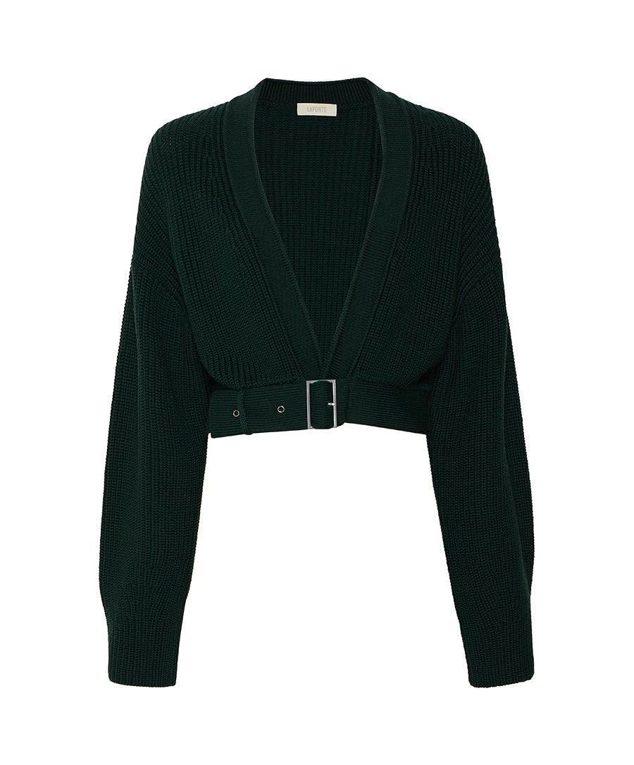 Lapointe-Wool-Belted-Cardigan-3 Lapointe Wool Belted Cardigan