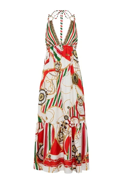 Camilla Tiered Dress With Hardware34886 nobg Camilla Tiered Dress With Hardware34886 nobg
