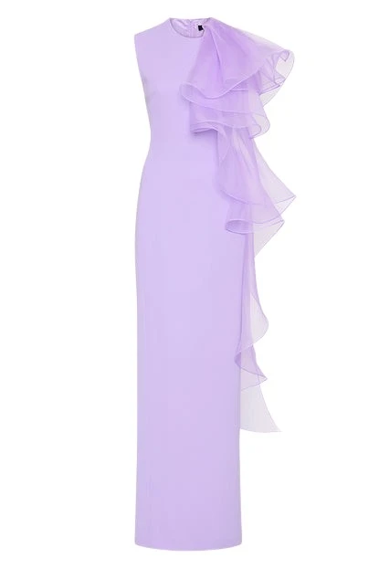 Carla Zampatti purple midi dress 250653 nobg Carla Zampatti purple midi dress 250653 nobg