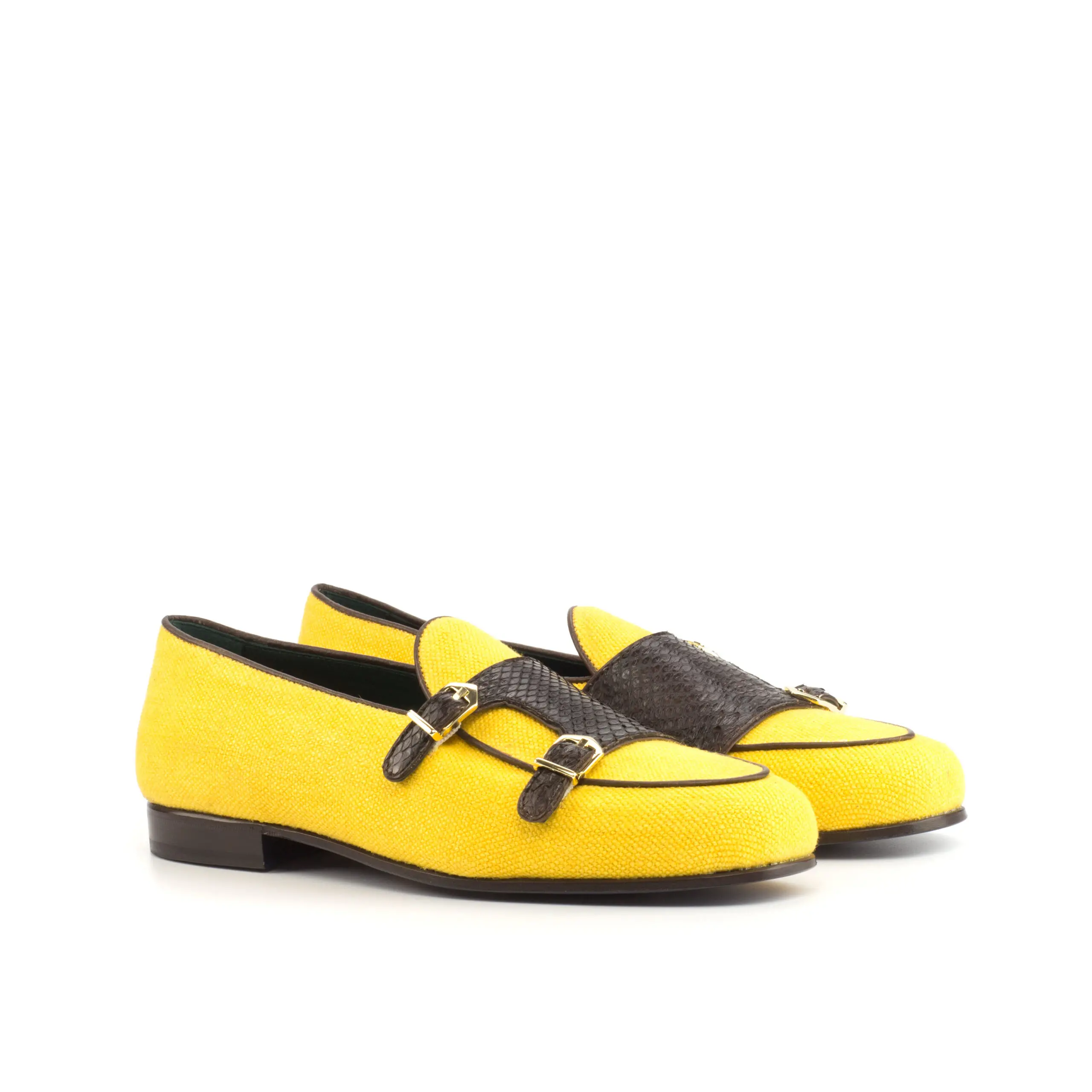 Yellow Monk Slipper Shoe Yellow Monk Slipper Shoe
