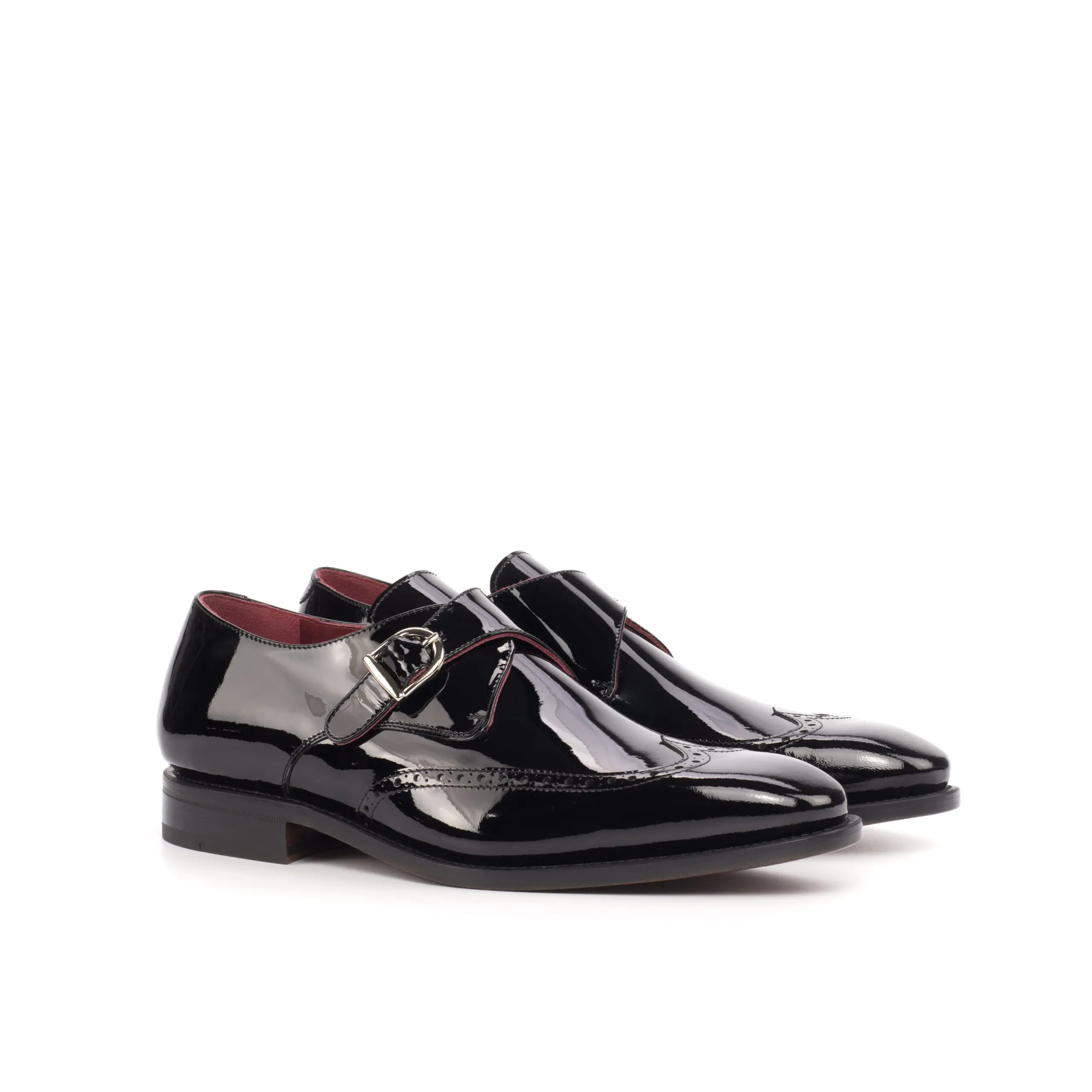 Black monk strap shoes Black monk strap shoes