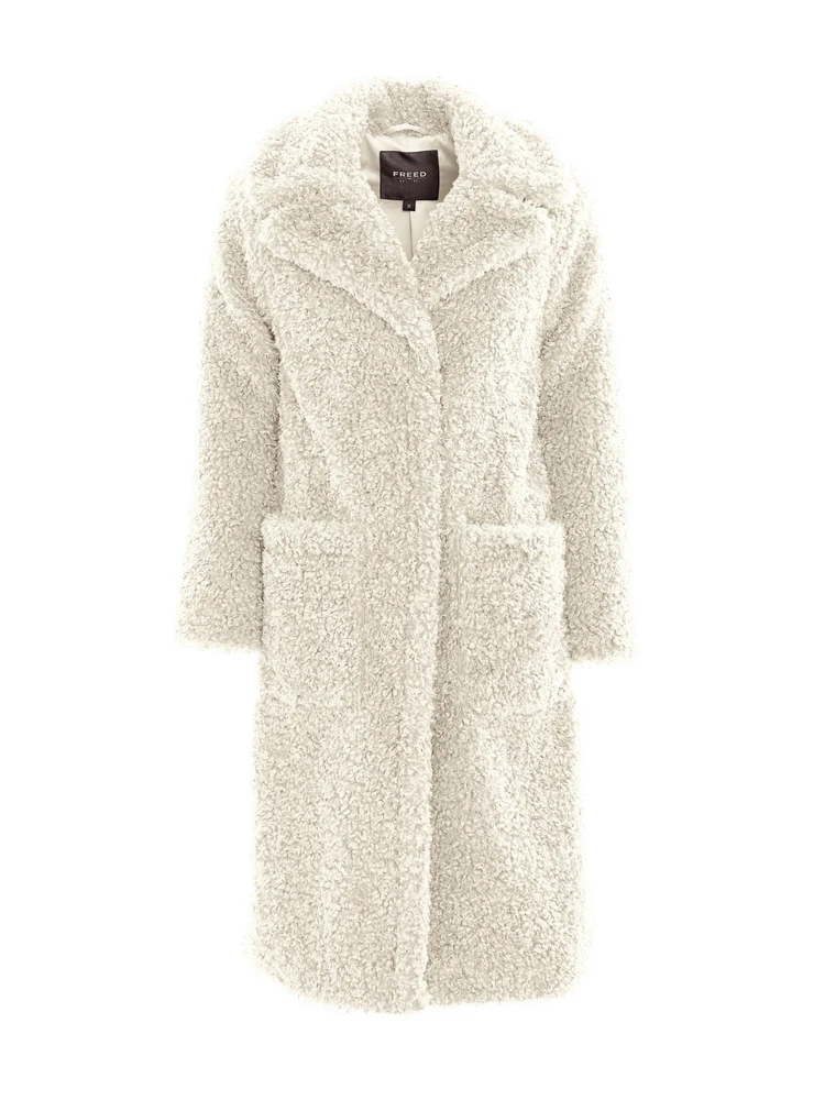 Freed-Ruby-Curly-Cream-Faux-Fur-Coat faux fur