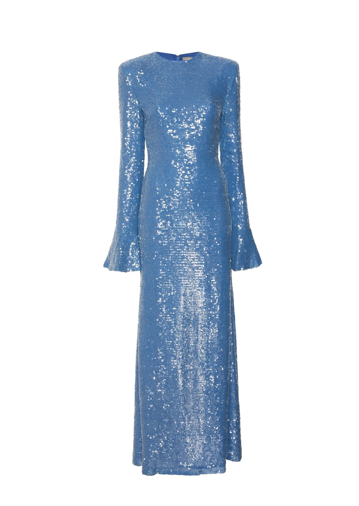 Lapointe-Sequin-Flare-Sleeve-Dress Lapointe Sequin Flare Sleeve Dress