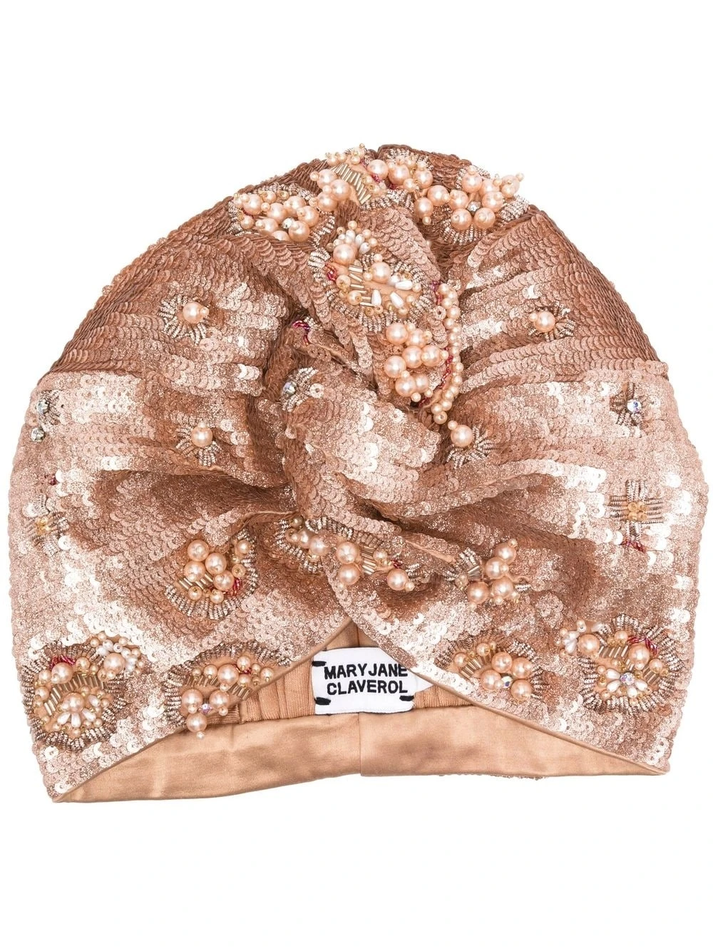 Maryjane-Claverol-bead-detail-sequin-hair-wrap Maryjane Claverol turban