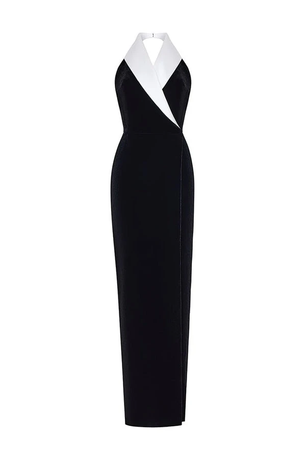 Rasario-Velvet-Corset-Midi-Dress-With-Bows Rasario Velvet Corset Midi Dress With Bows