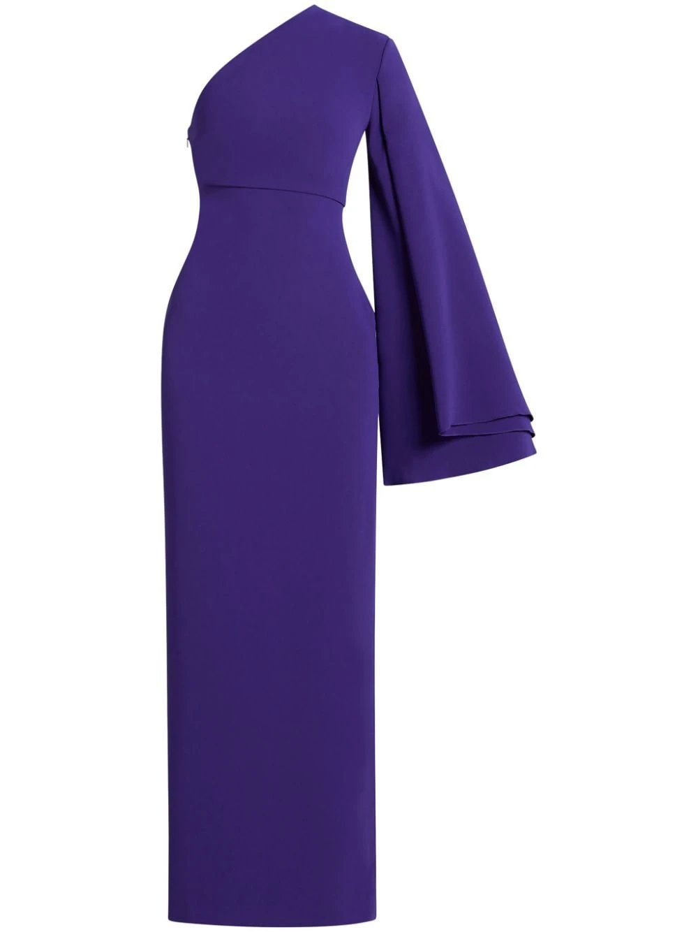 Solace-London-The-Elisa-one-shoulder-long-dress Solace London Purple The Elisa one-shoulder long dress